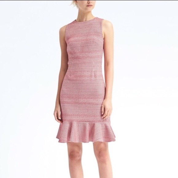 SOLD NWT Banana Republic Jacquard Knit Dress - Picture 1 of 3